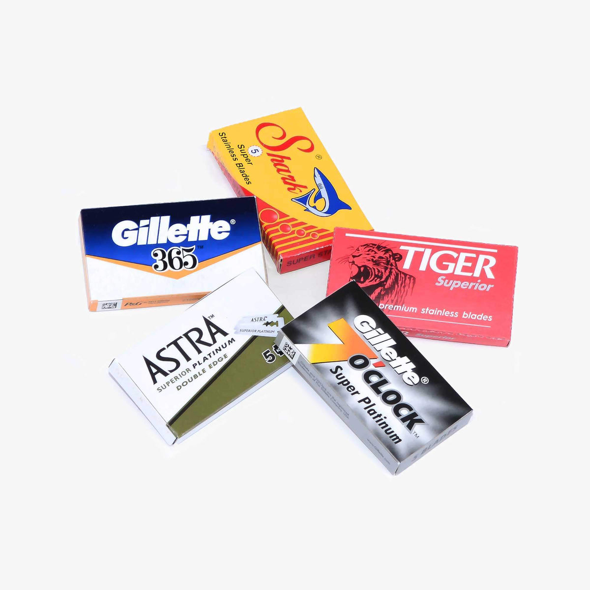 DE Razor Blade Sample Pack 1