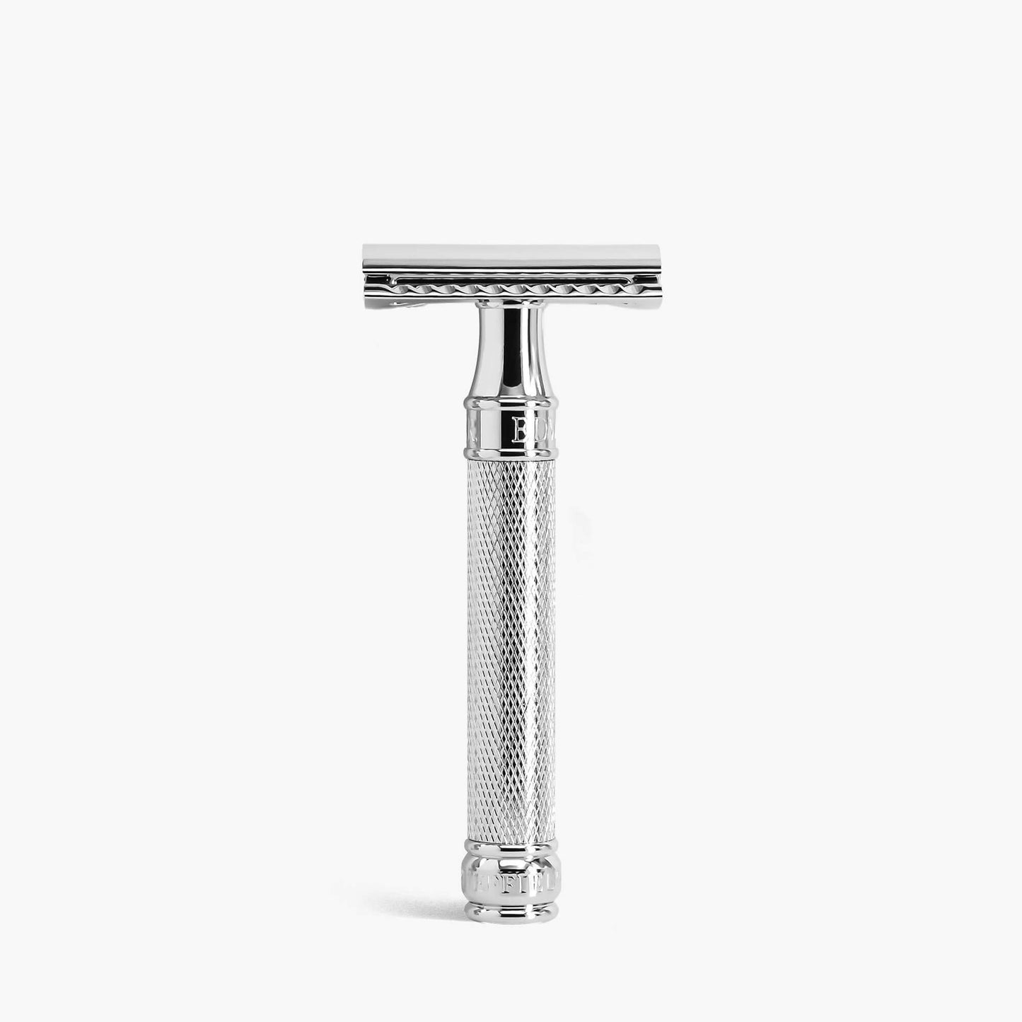 Edwin Jagger DE89 Safety Razor - Knurled Handle