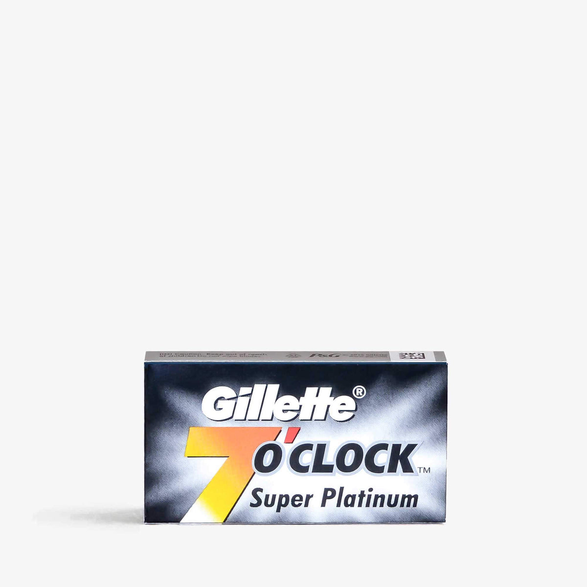 Gillette 7 O'Clock Super Platinum Double Edge Razor Blades