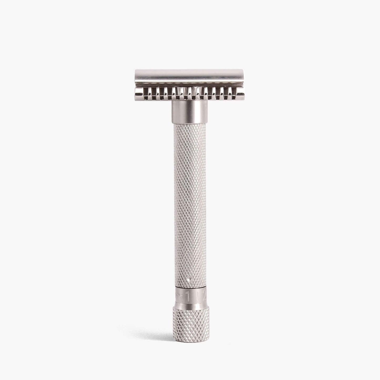 Parker Variant Adjustable Open Comb DE Safety Razor - Satin Chrome