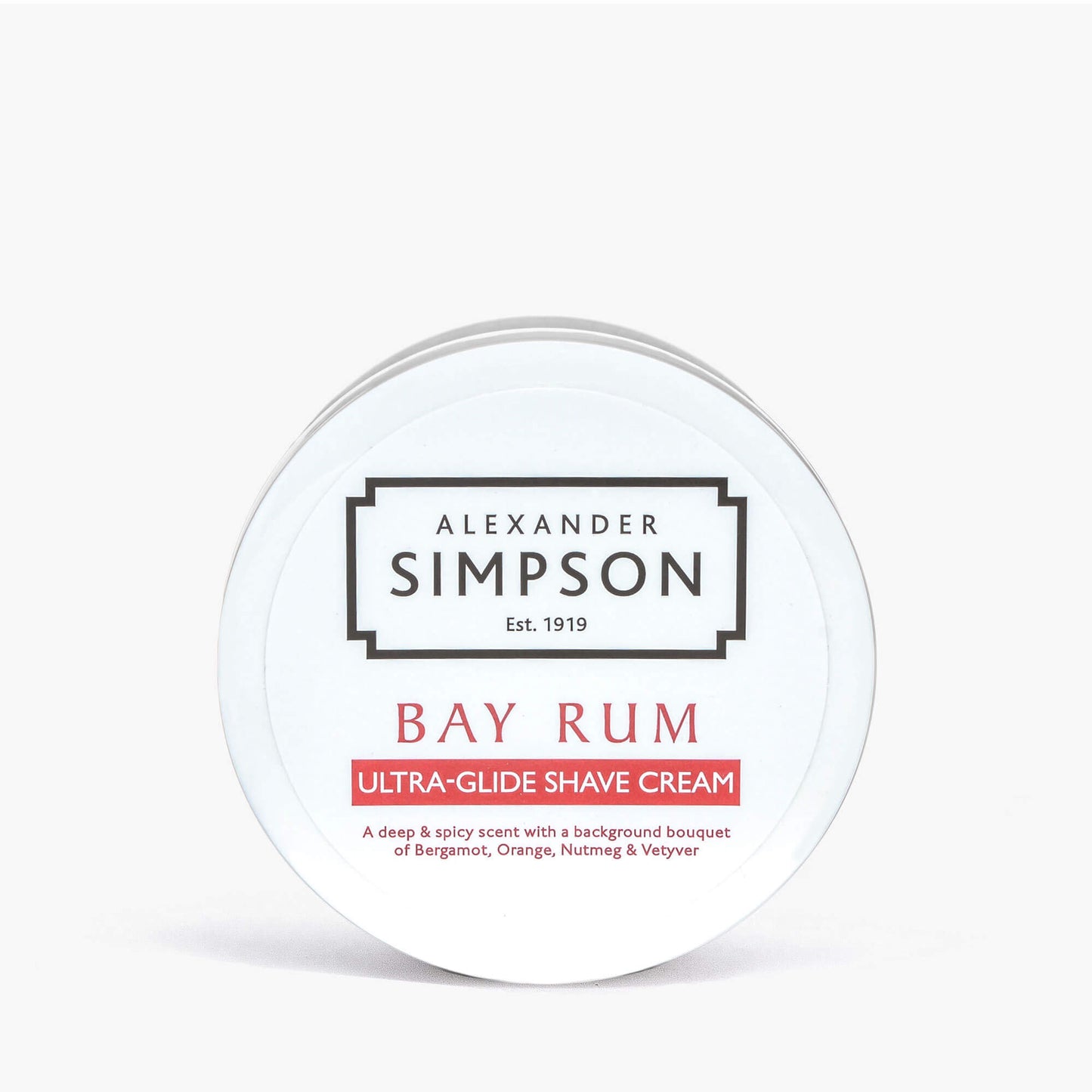 Simpsons Bay Rum Ultra-Glide Shaving Cream
