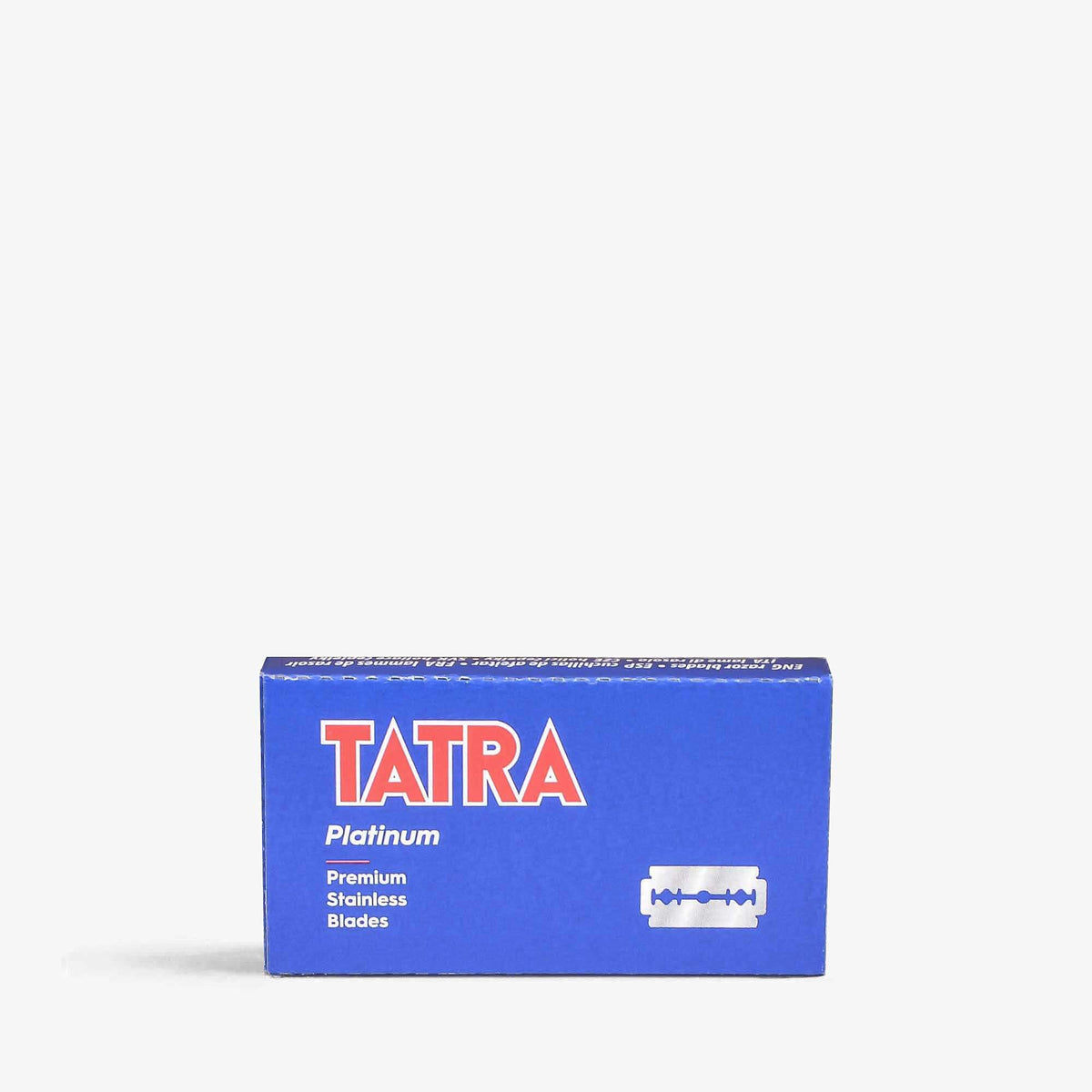 Tatra Platinum Double Edge Razor Blades