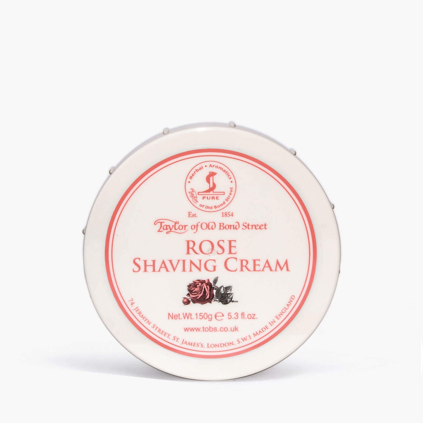 Taylor of Old Bond Street Rose Shaving Cream Bowl