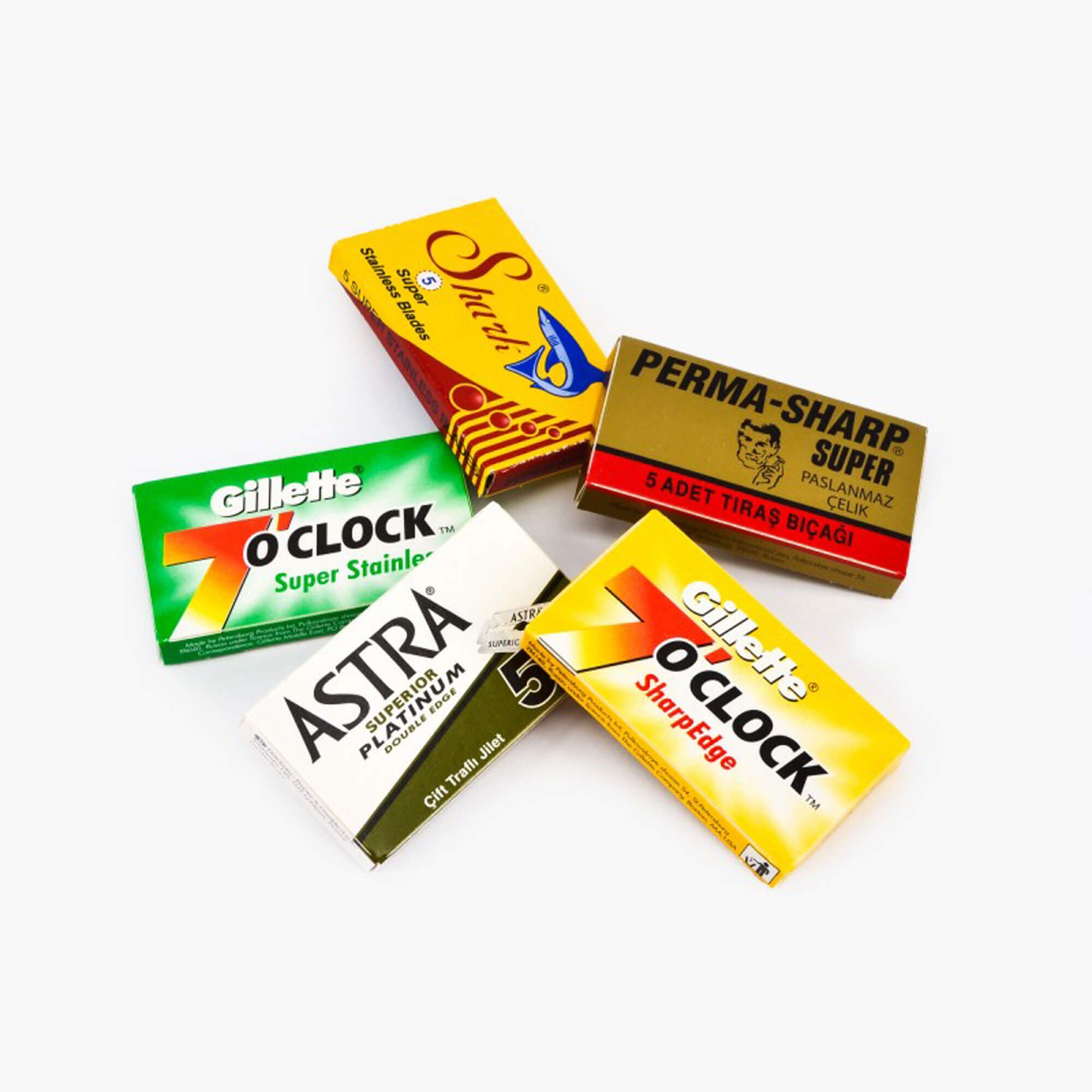 DE Razor Blade Sample Pack 1 Blades Whiskers DE Razor Blade Sample Pack 1 Blades Whiskers