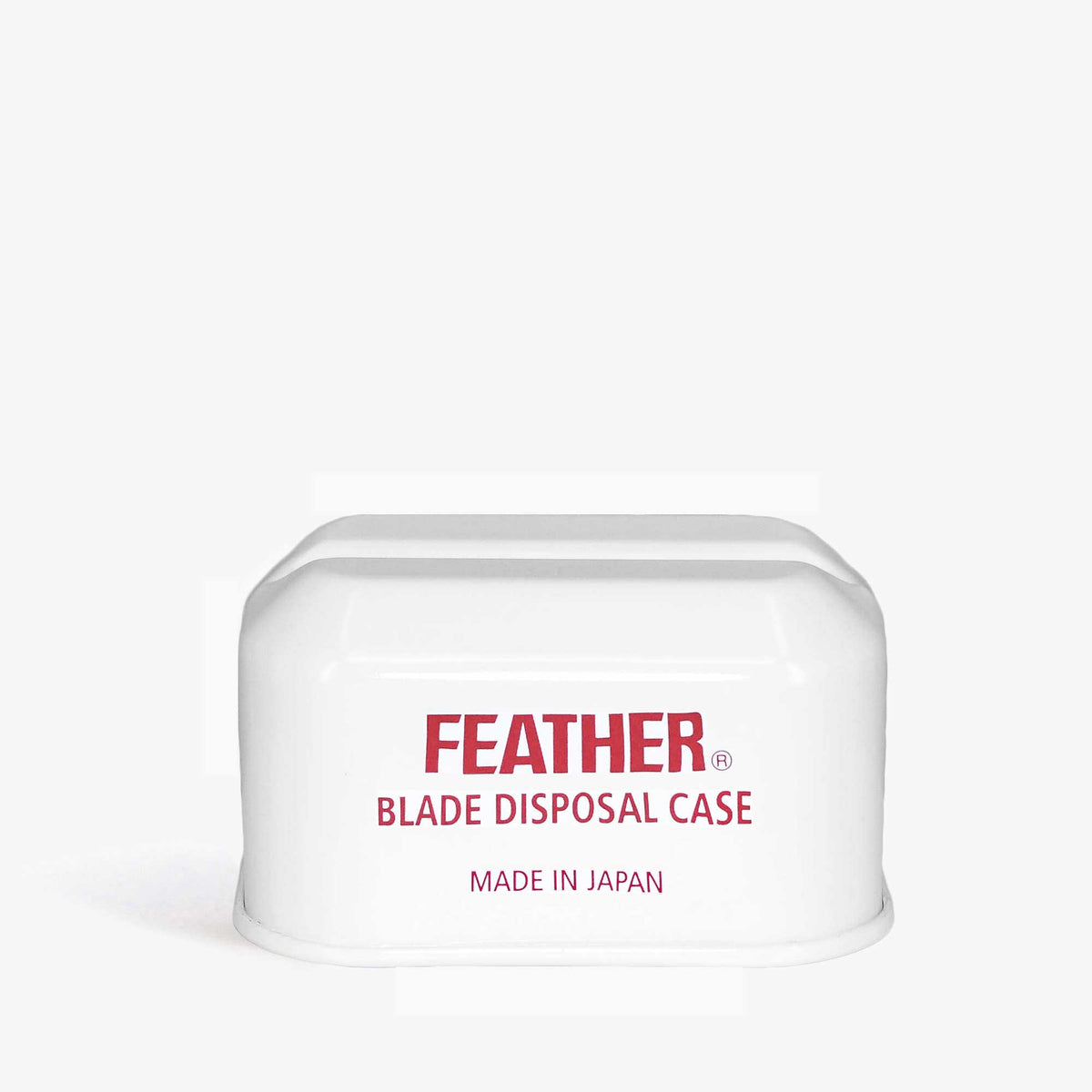 Feather Blade Bank Razor Blade Disposal Case
