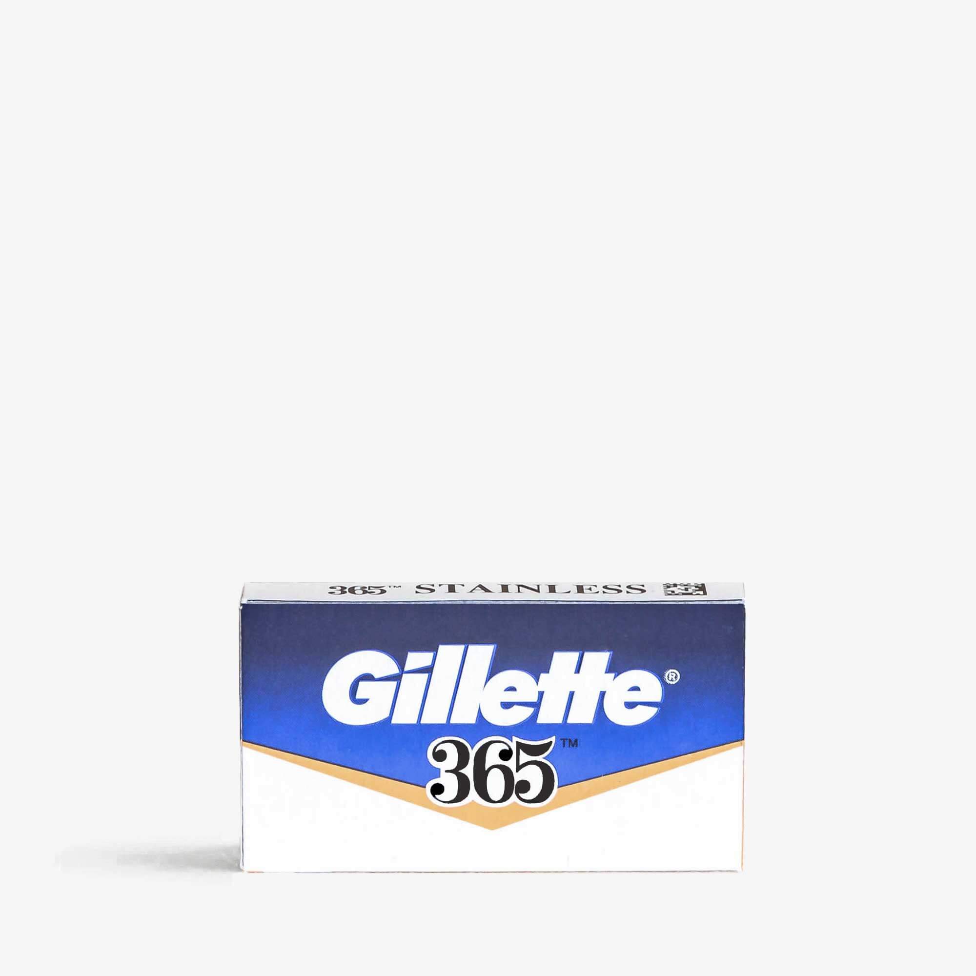 Gillette 365 Stainless Double Edge Razor Blades – Blades & Whiskers