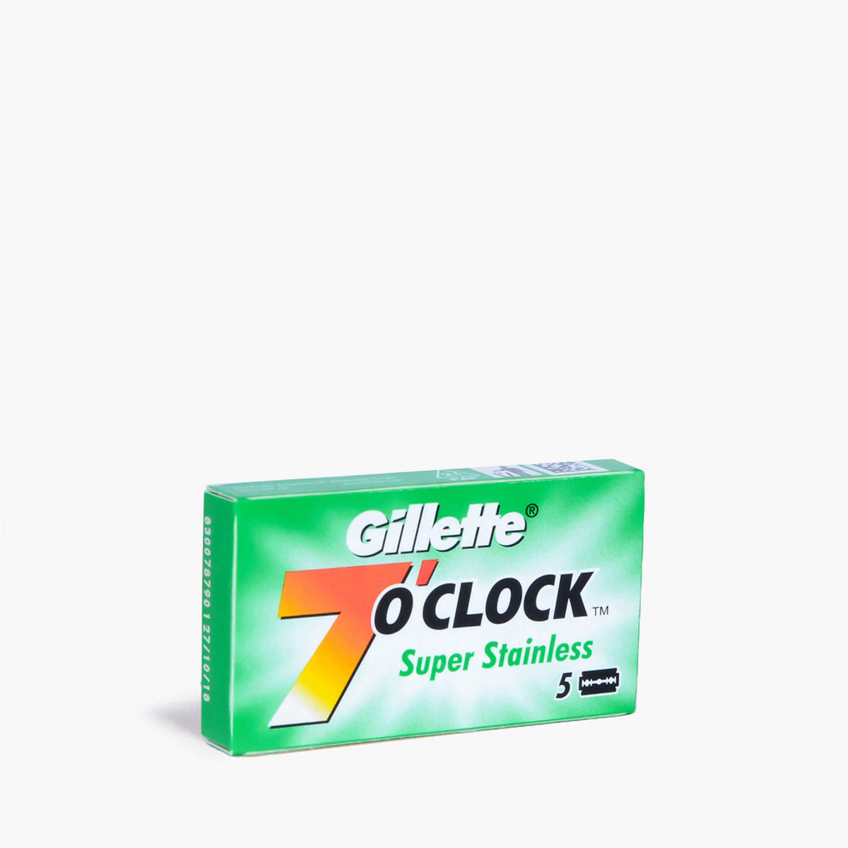 Gillette Double Razor Gillette 7 O'Clock Super Stainless Double Edge Razor Blades | Blades ...