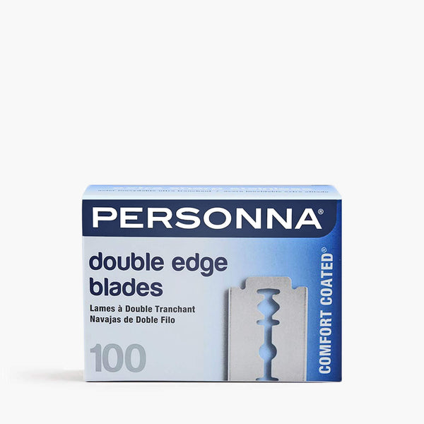 Personna Lab Blue Double Edge Razor Blades - 100 Pack – Blades & Whiskers