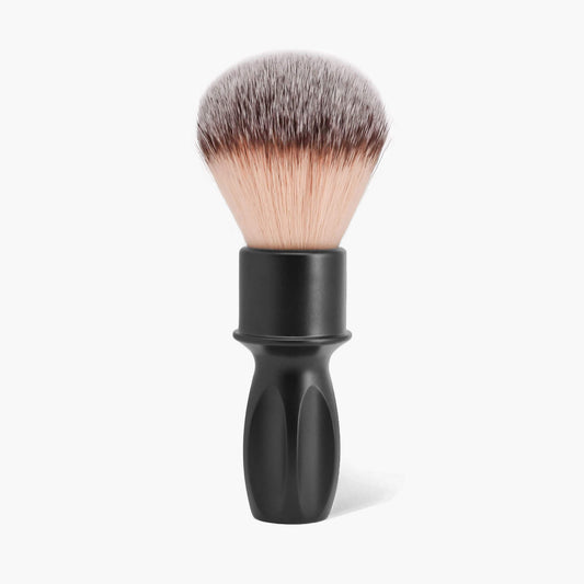 RazoRock 400 Plissoft Synthetic Shaving Brush - Matt Black