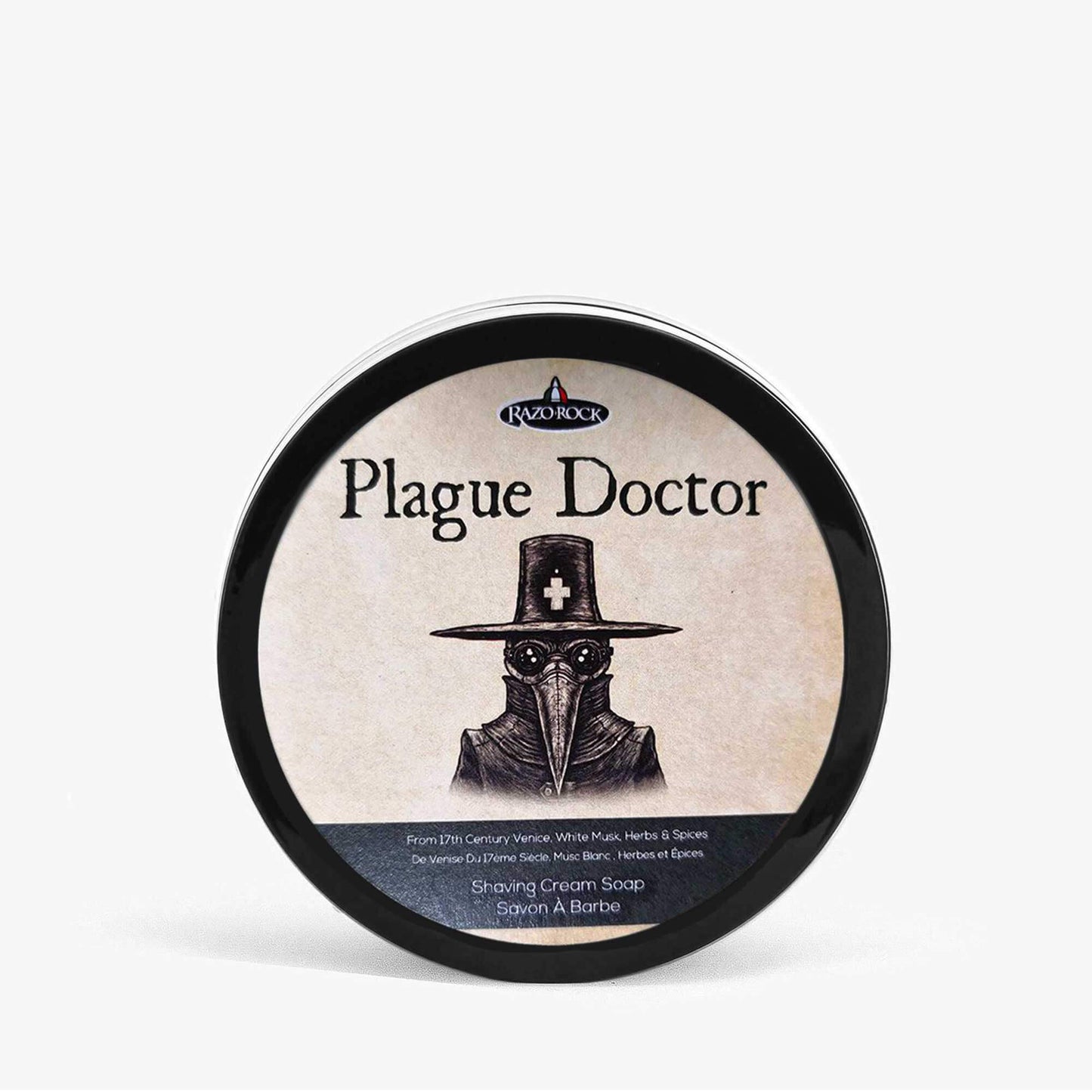 RazoRock Plague Doctor Shaving Cream Soap