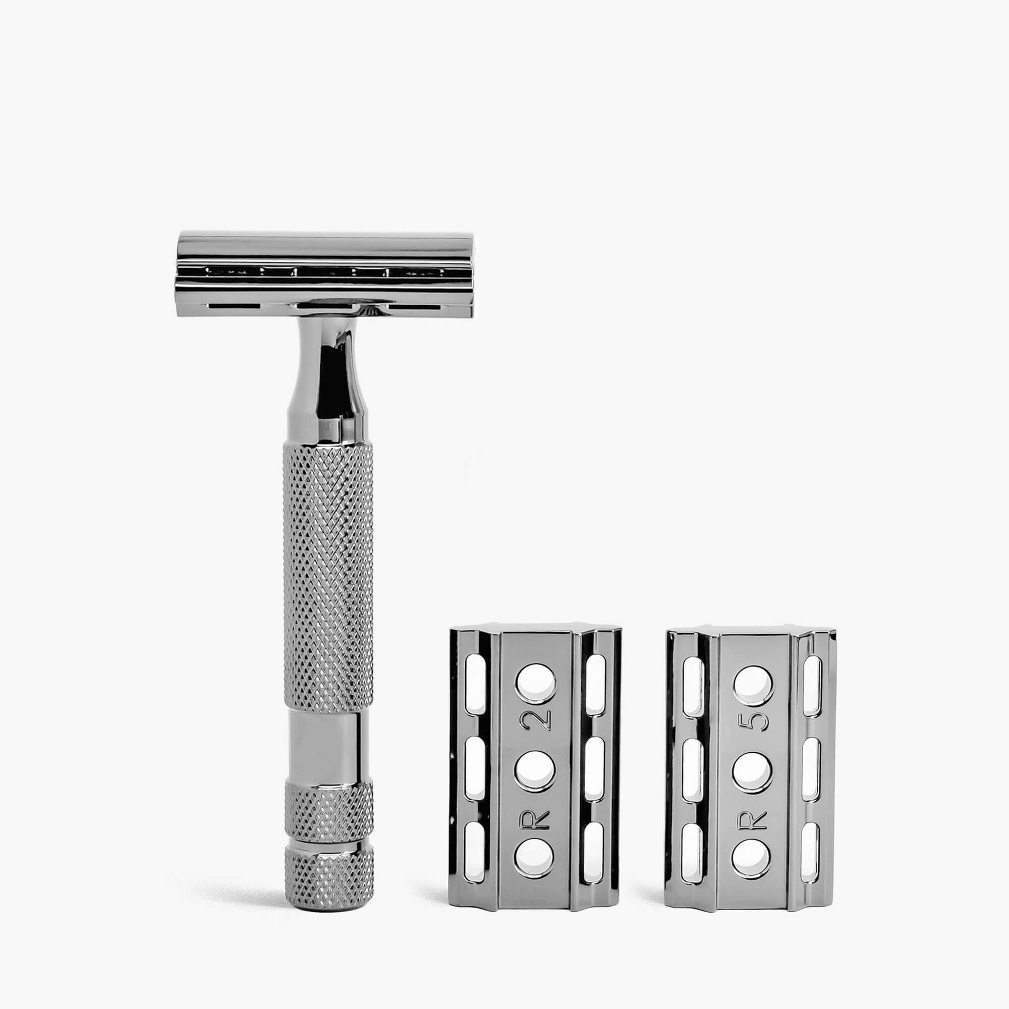 Rockwell 6C Gunmetal Adjustable Safety Razor – Blades & Whiskers
