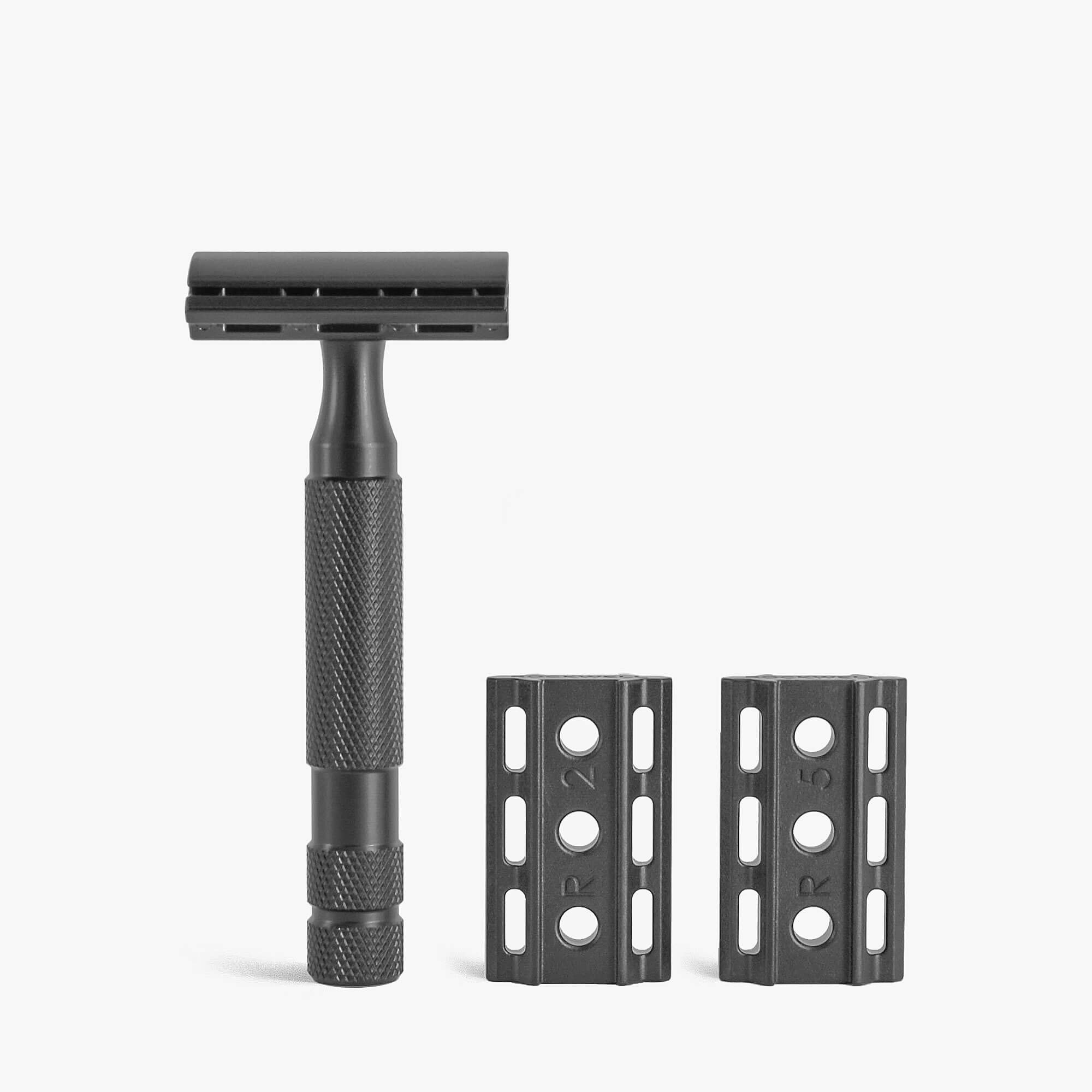 Rockwell 6S Black Stainless Steel Adjustable Safety Razor – Blades ...