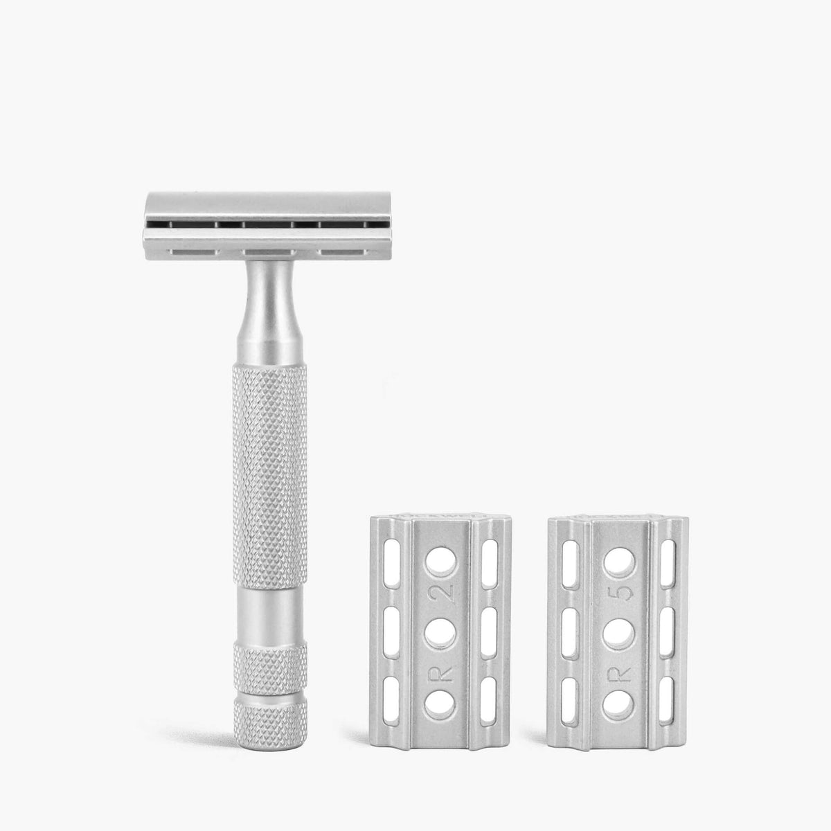 Crocus Steel Razor Rockwell 6S Stainless Steel Adjustable Safety Razor – Blades & Whiskers