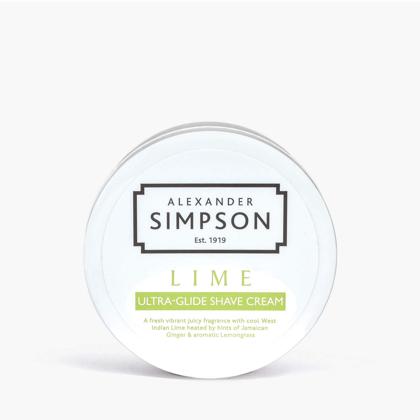 Simpsons Lime Ultra-Glide Shaving Cream