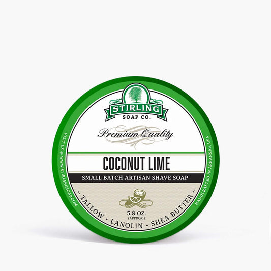 Stirling Coconut Lime Shaving Soap