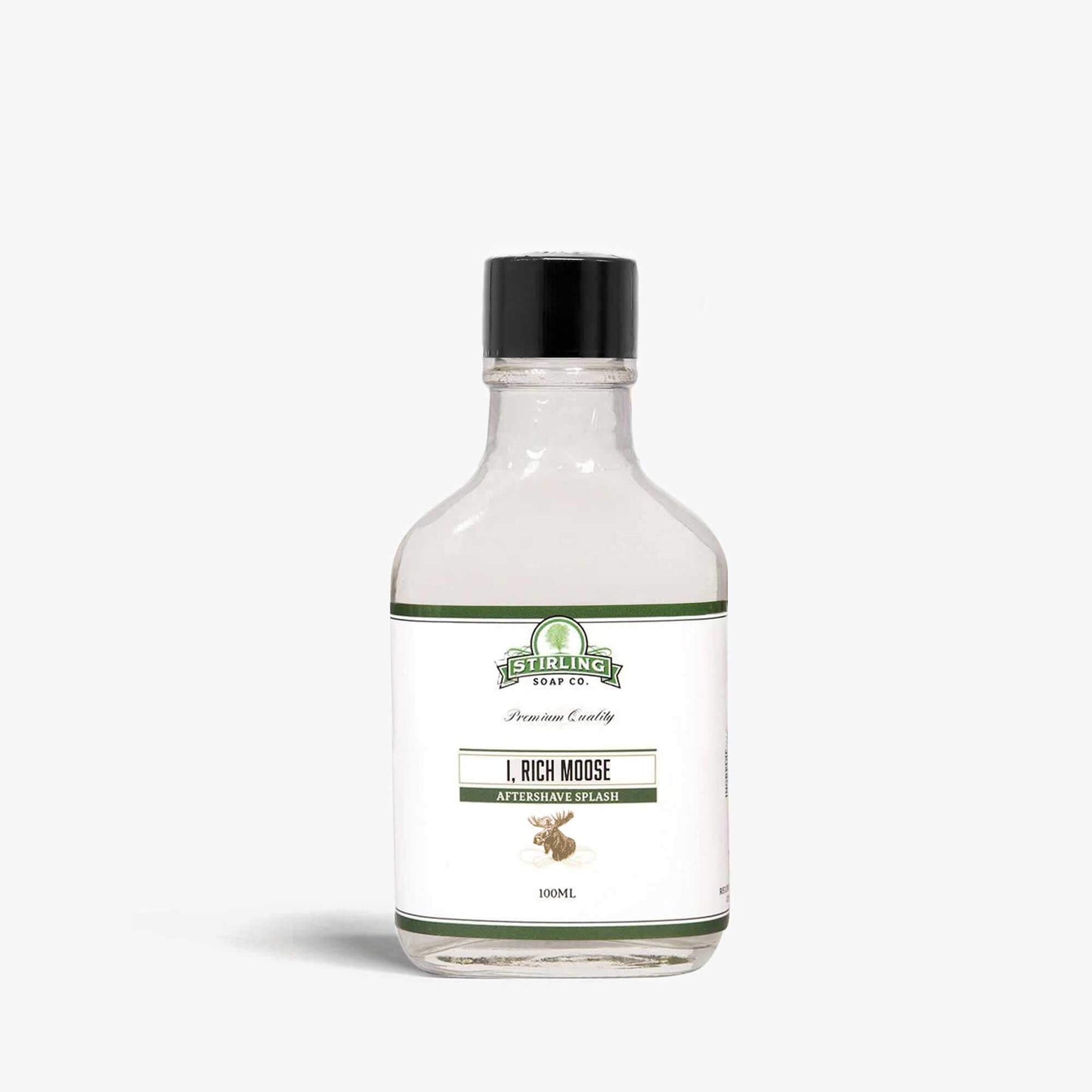 Stirling I, Rich Moose Aftershave Splash