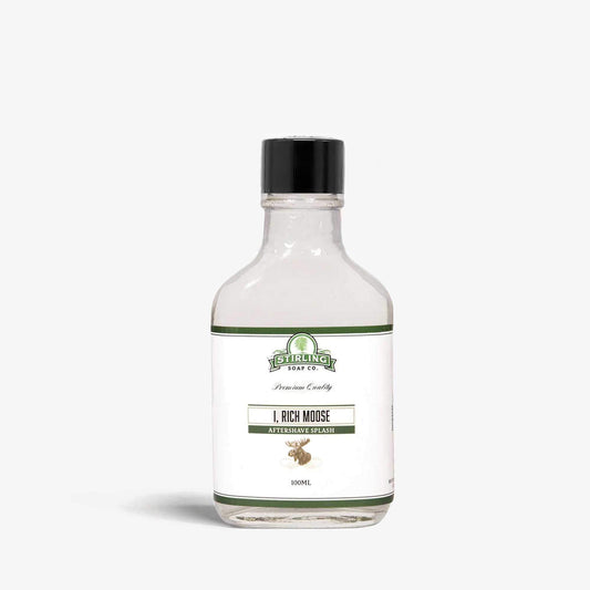 Stirling I, Rich Moose Aftershave Splash