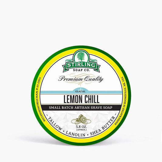 Stirling Glacial Lemon Chill Shaving Soap