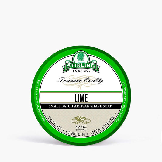 Stirling Lime Shaving Soap