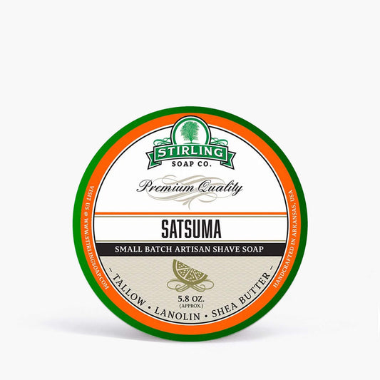 Stirling Satsuma Shaving Soap