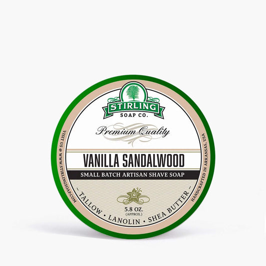 Stirling Vanilla Sandalwood Shaving Soap