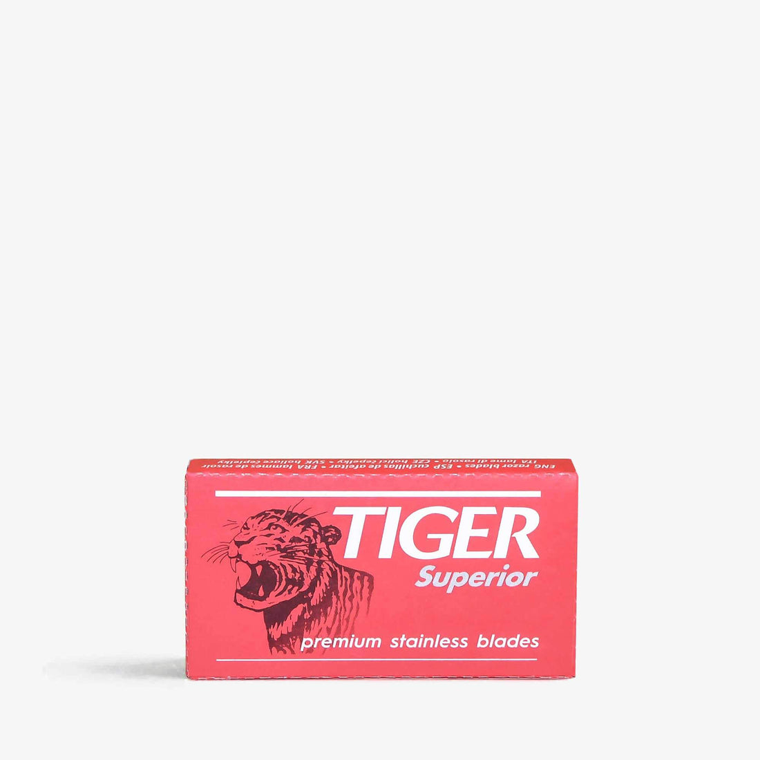 Tiger Superior Double Edge Razor Blades | Blades & Whiskers